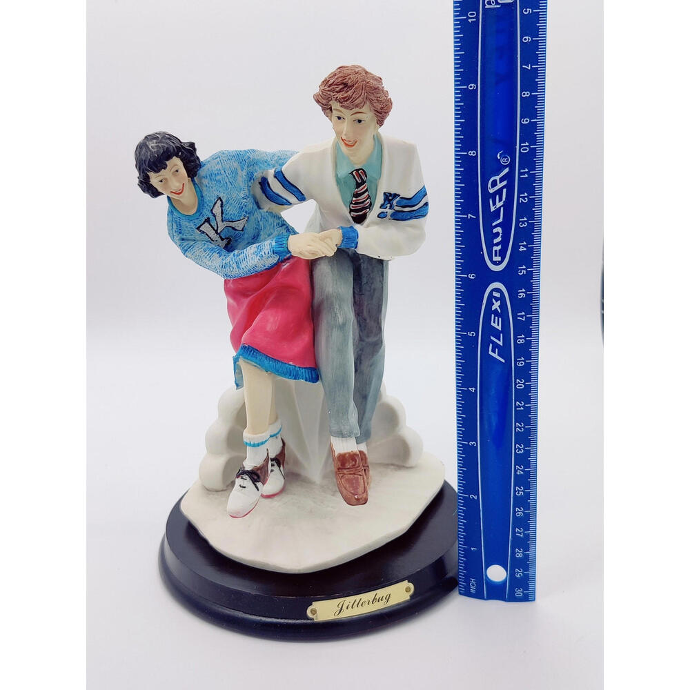 Vintage Jitterbug 9.5" Dance Sculpture 1989 A E P Albert E Price Bellmawr NJ TW - Picture 11 of 13
